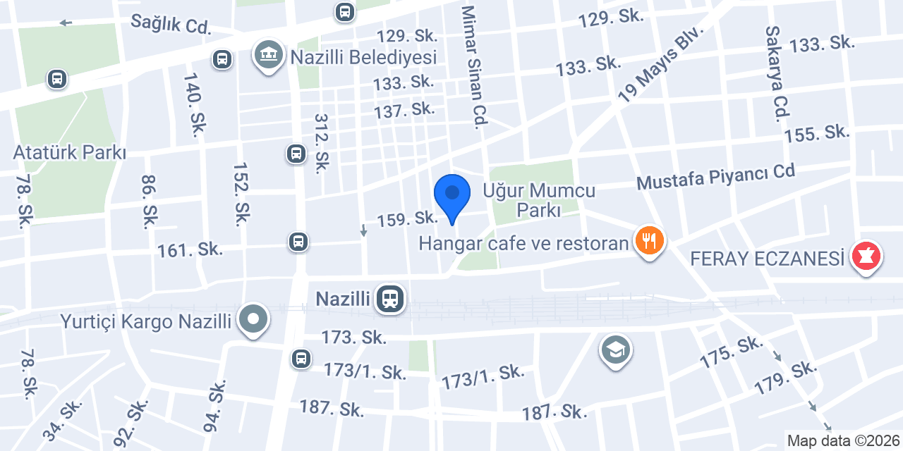 Nazilli 2. Noterliği konumu
