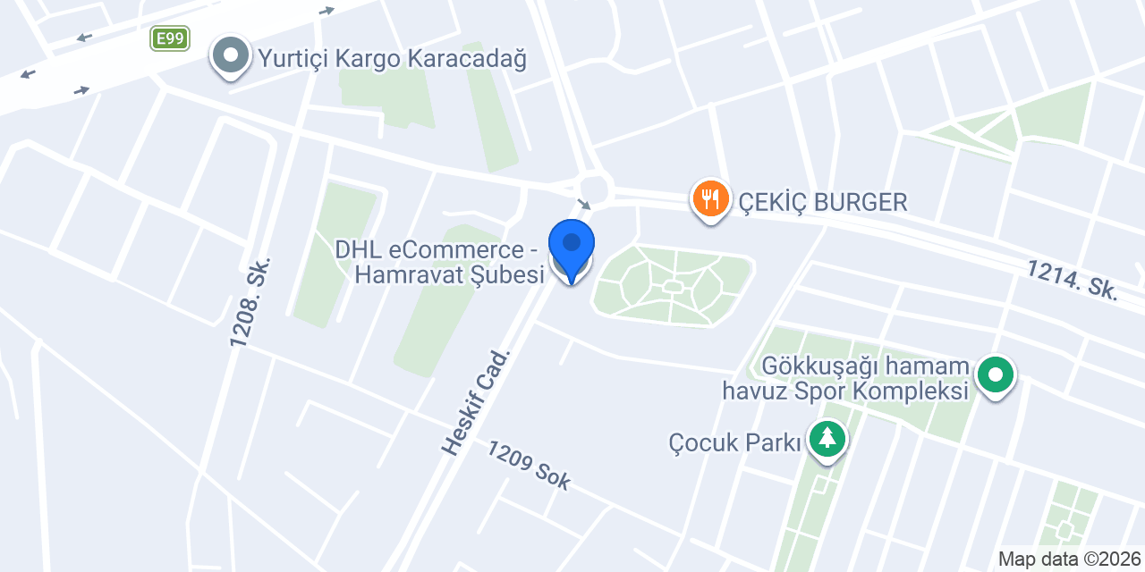 DHL eCommerce - Hamravat Şubesi konumu