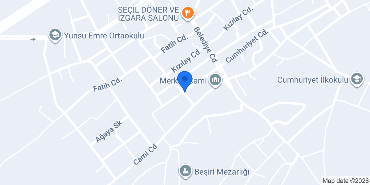 Özen Erkek Kuaforu konumu