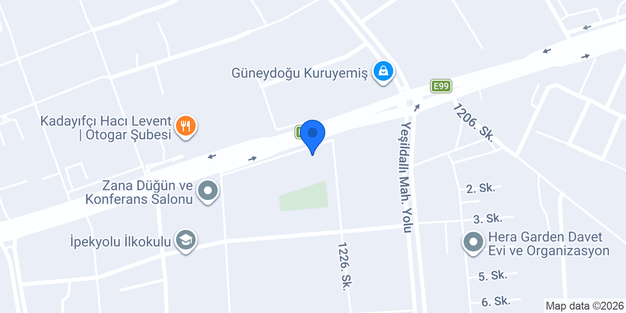 Surkent Otomotiv konumu