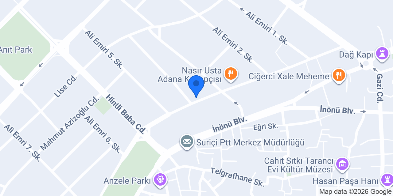 YENİŞEHİR ECZANESİ konumu