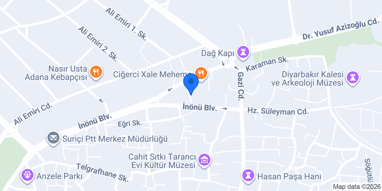 Özgümüş Elektrik konumu
