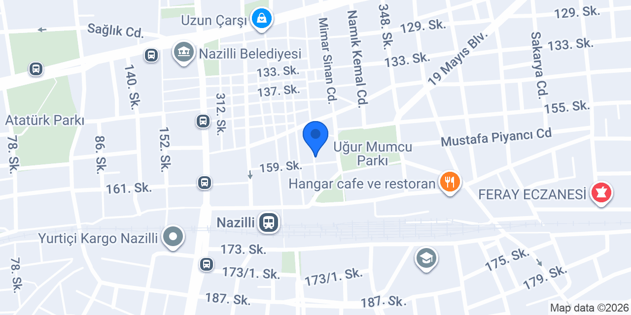 Romeron Parfüm Nazilli Şube konumu
