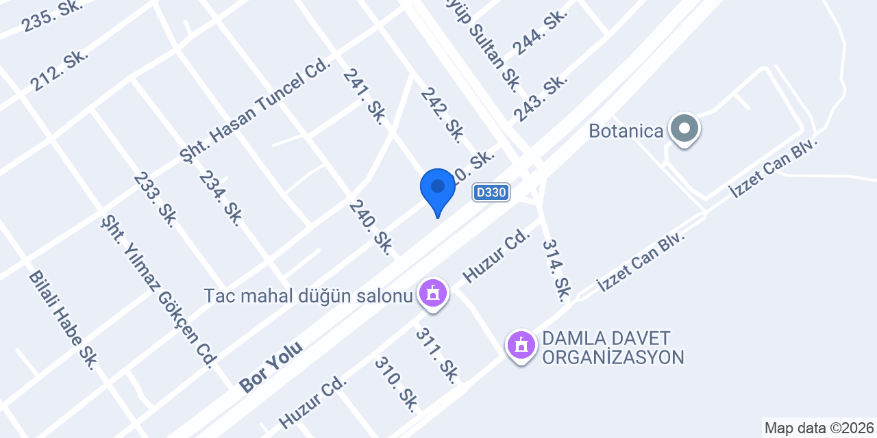 Düşünür Koleji / Niğde konumu