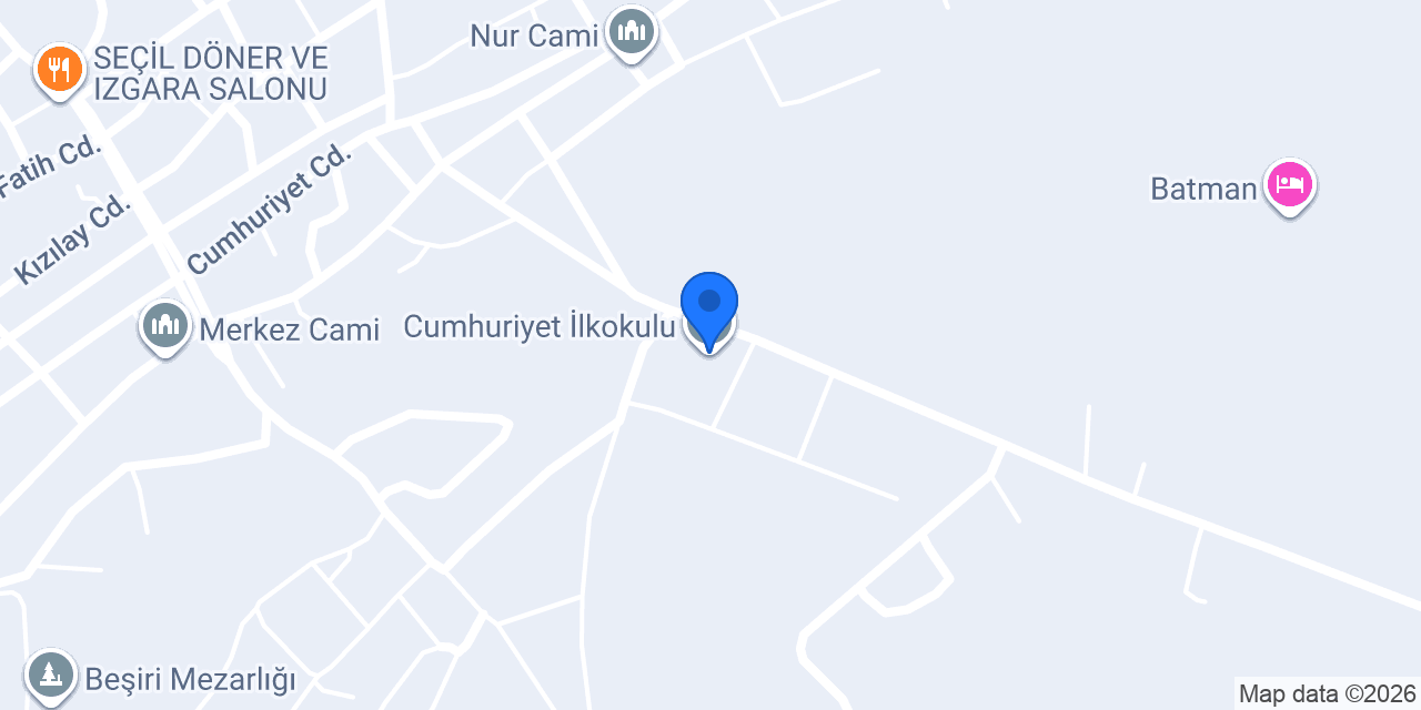 Cumhuriyet İlkokulu konumu
