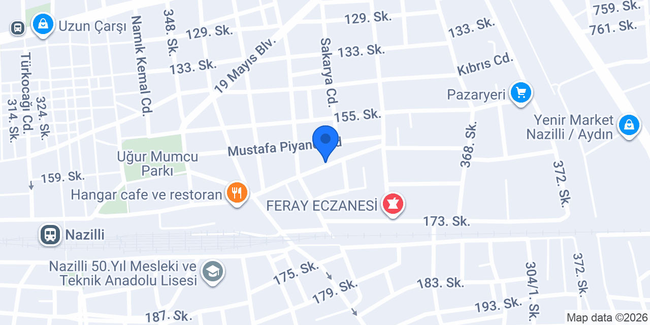 Turan Ortaokulu konumu