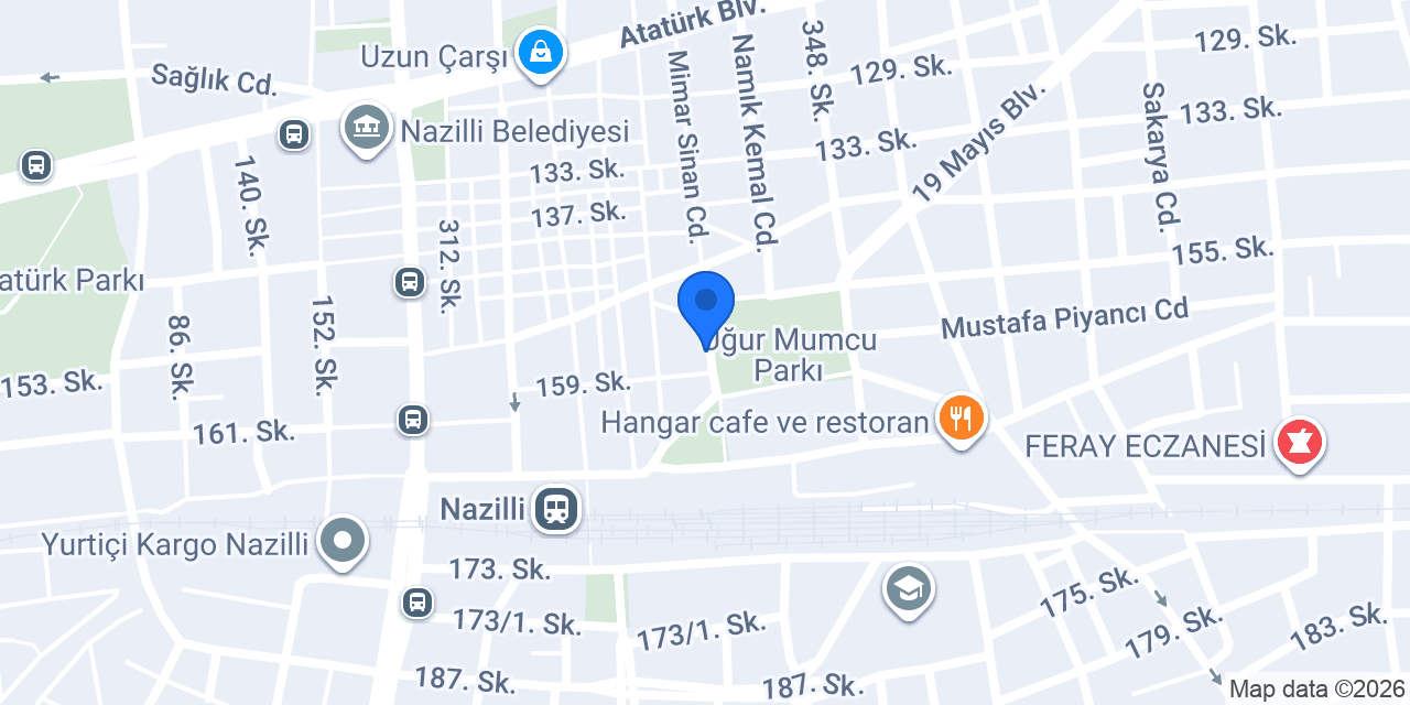 Nazilli 3. Noter konumu