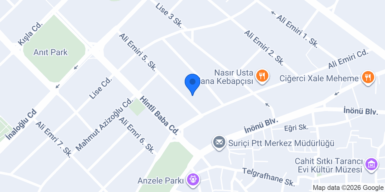 Tostçu Şirin Baba konumu