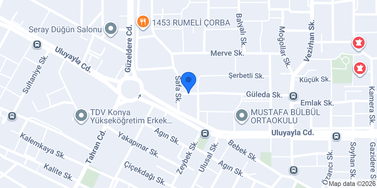 Konya Yaşar Evden Eve Nakliyat konumu
