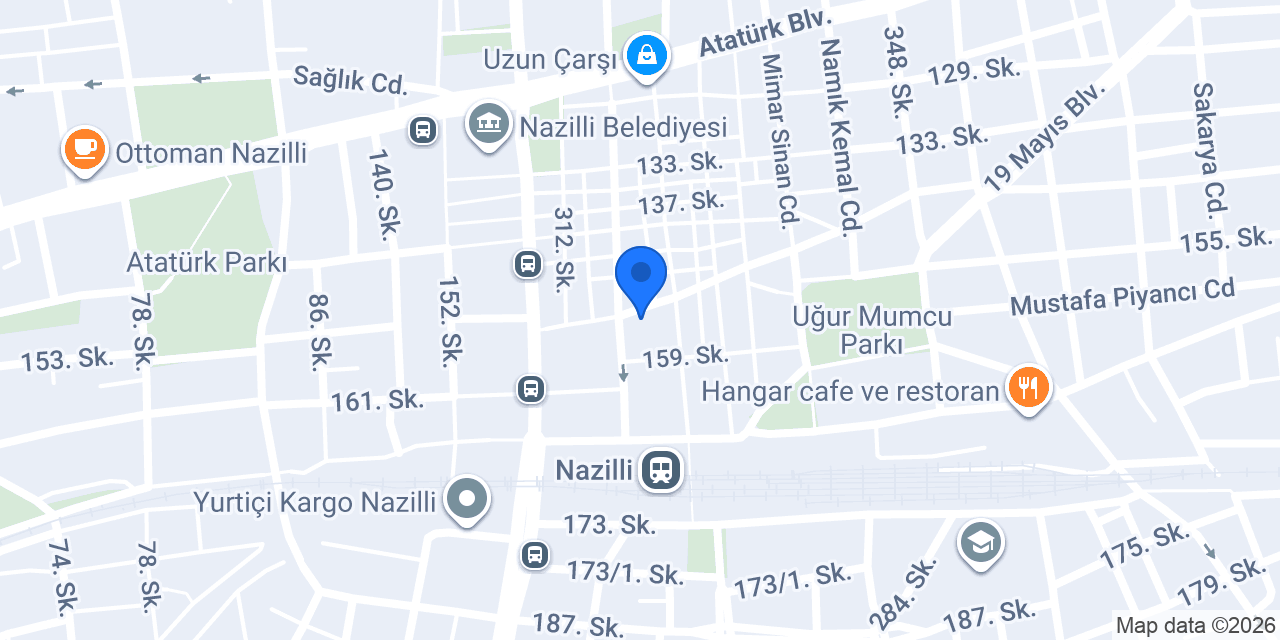 Nazilli Kavurmacısı konumu