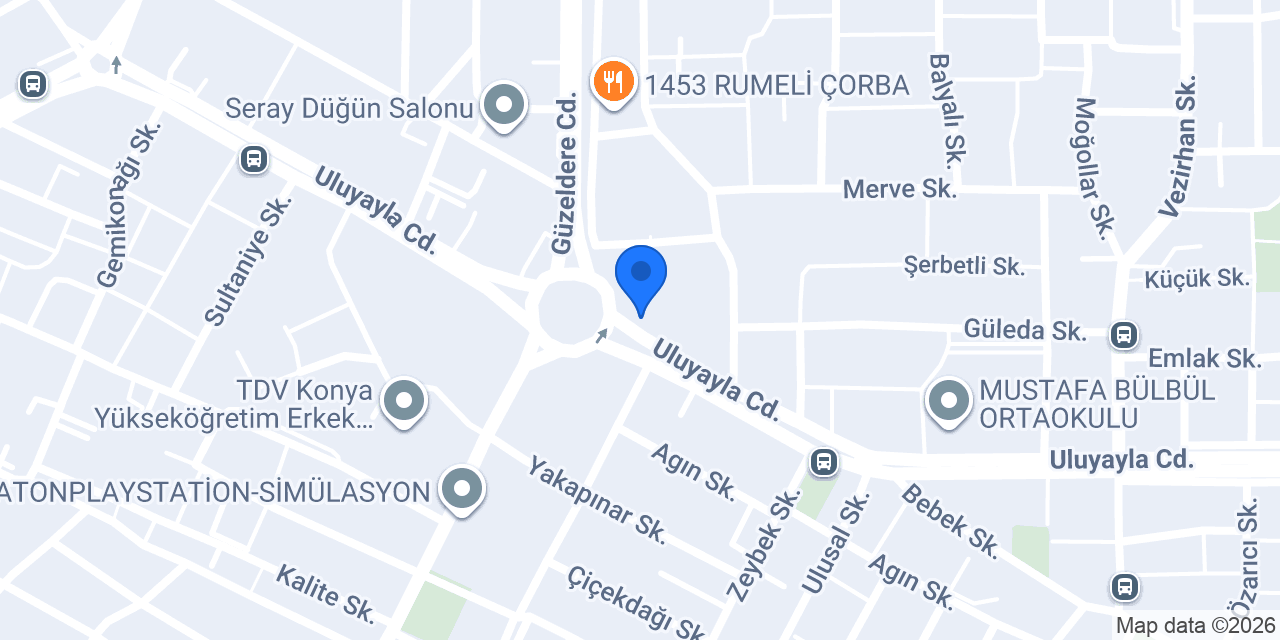 Kibrit Izgara Döner konumu