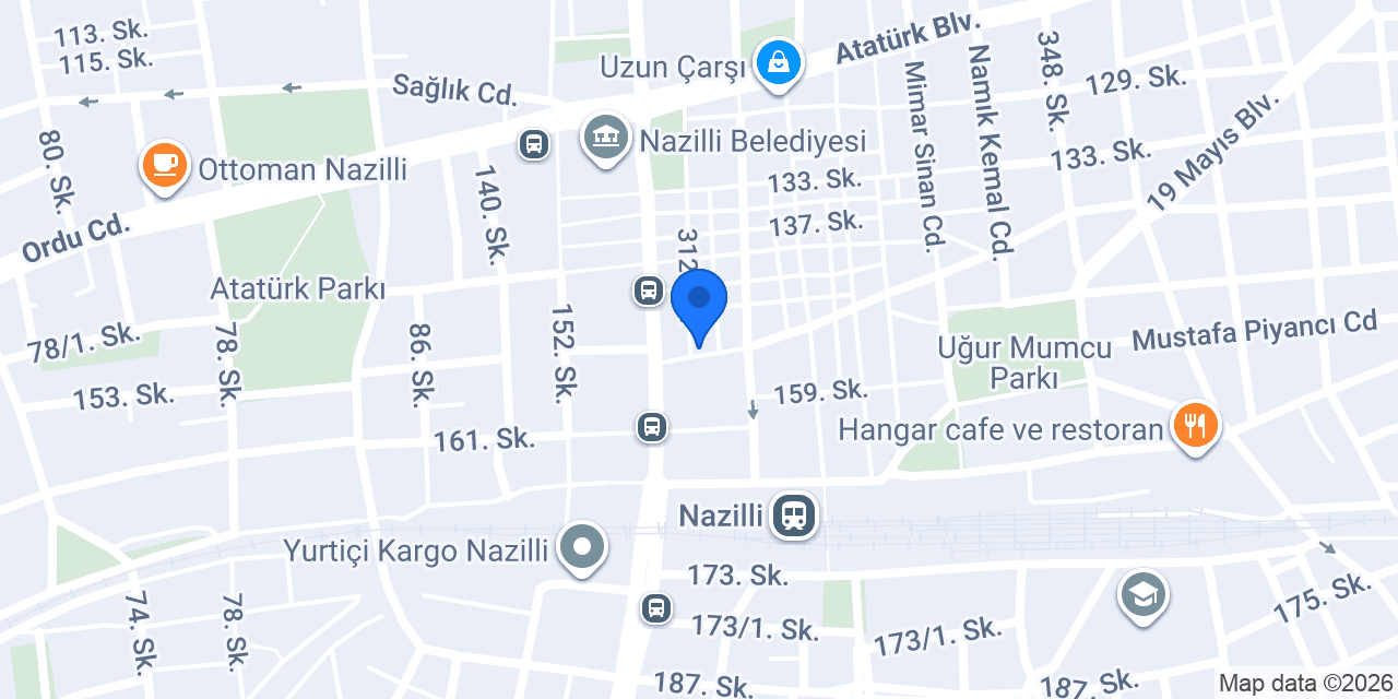 Koyuncular Halı - Nazilli Şubesi konumu