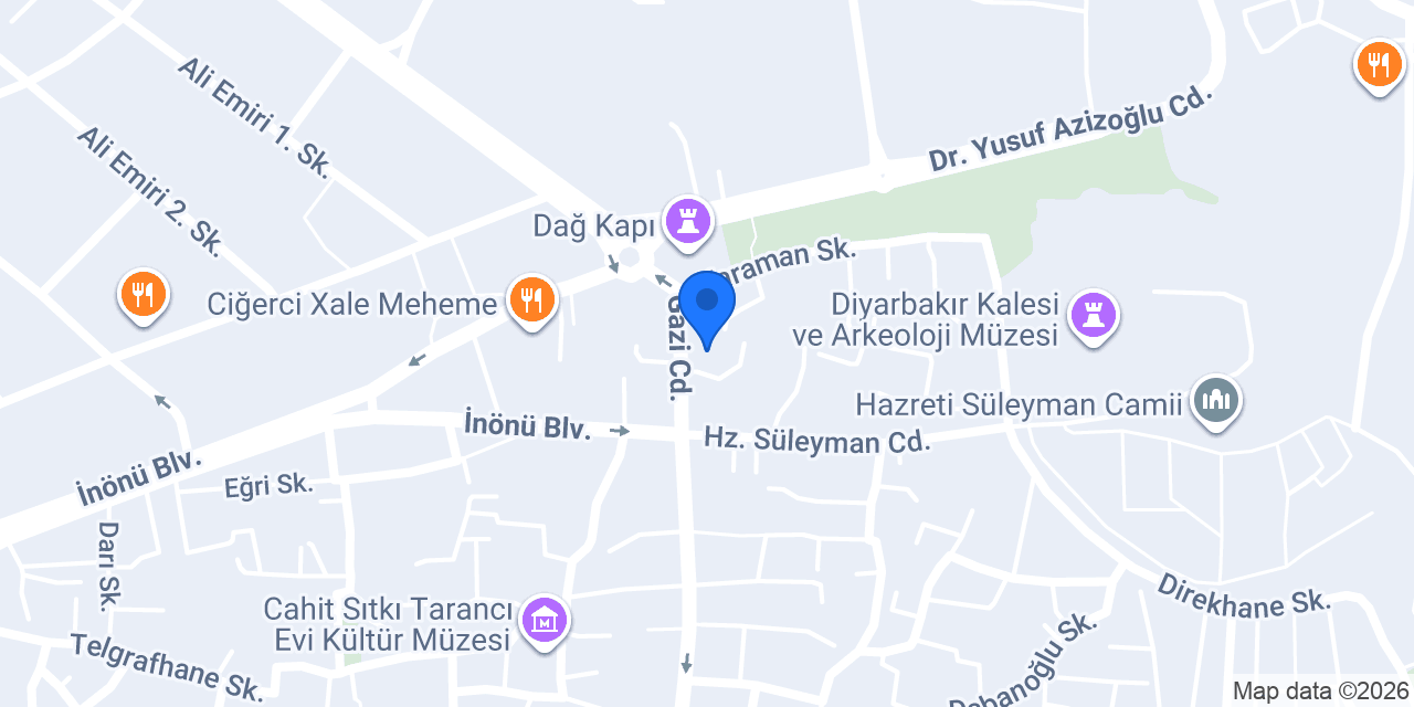 Doğu Eczanesi konumu