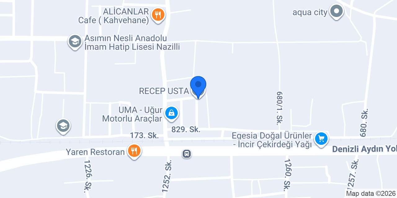RECEP USTA konumu