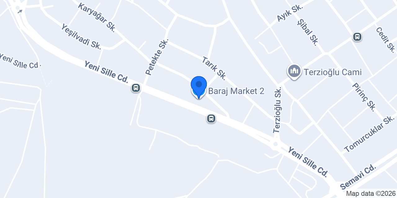 Baraj Market 2 konumu