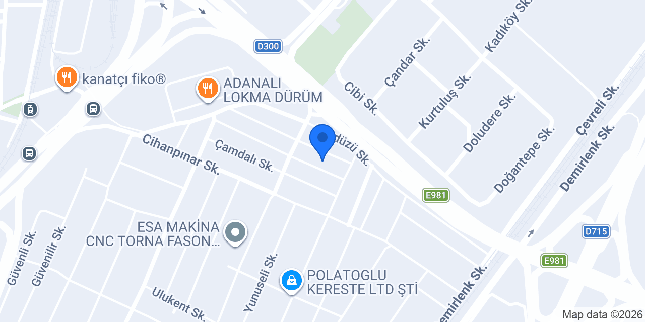 Site Masa Sandalye konumu