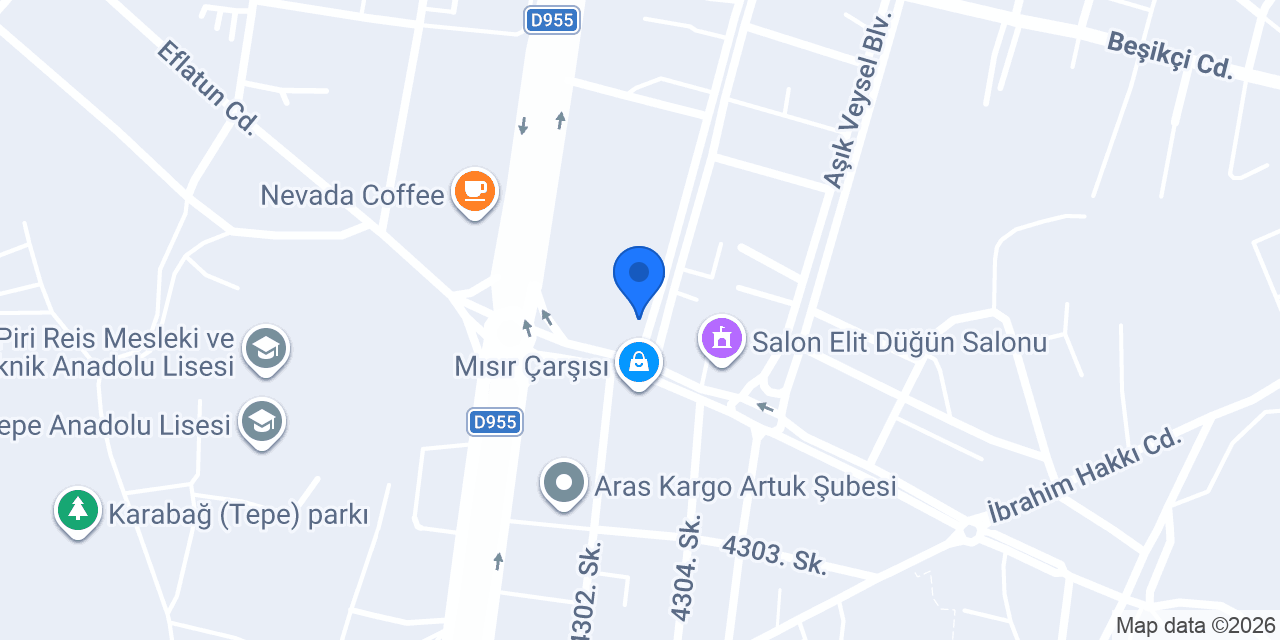 Dr. Şeyma Demir Medikal Estetik konumu
