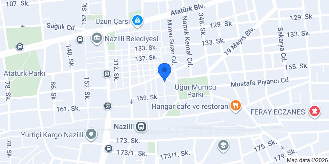 Nazende Tost Köfte konumu