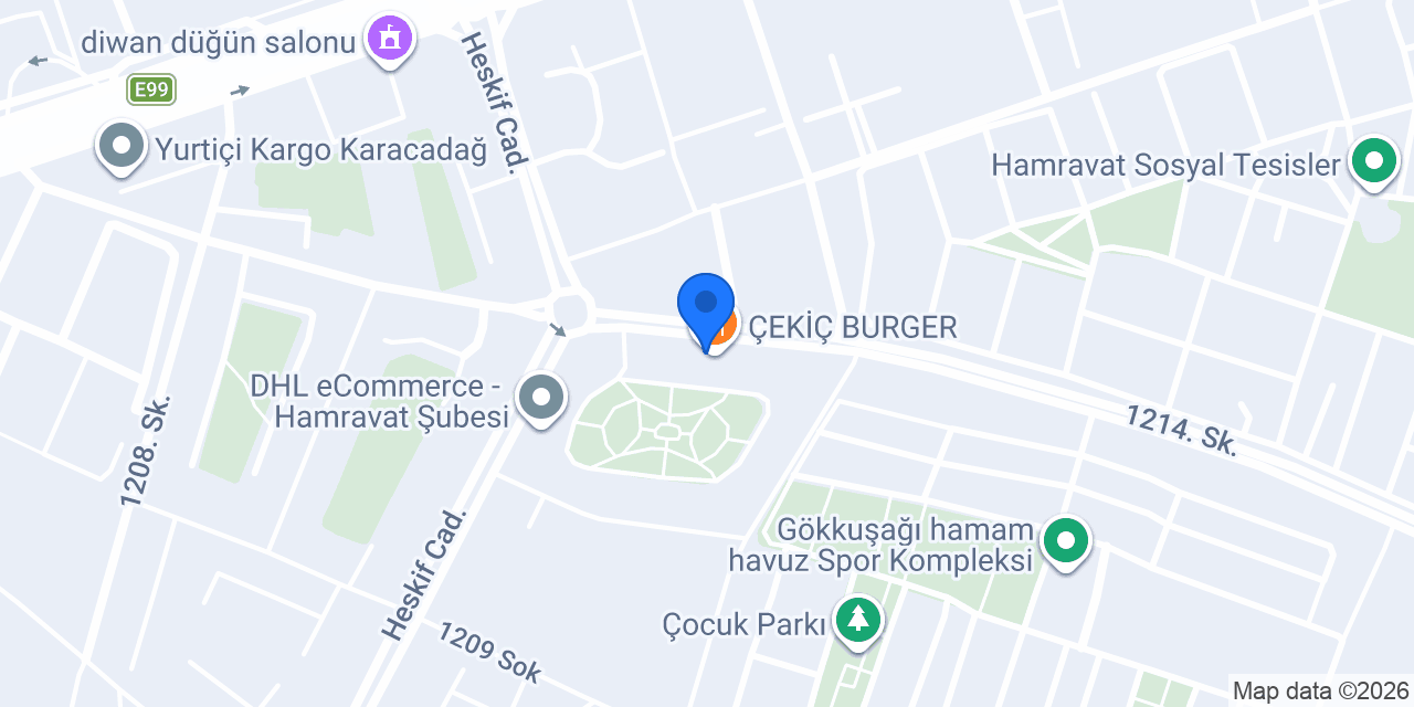 Gökkuşağı PTT Şubesi konumu