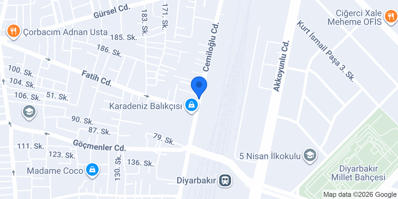 Özlem Diyarbakır konumu