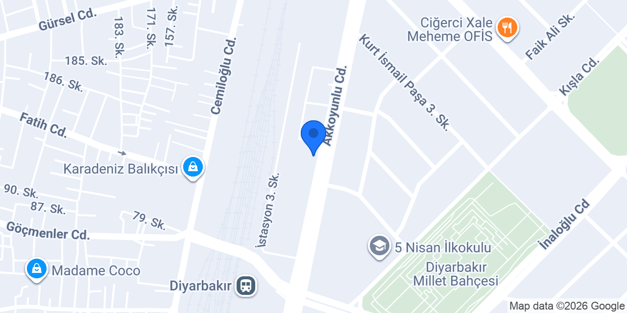 Özlem Diş Deposu konumu