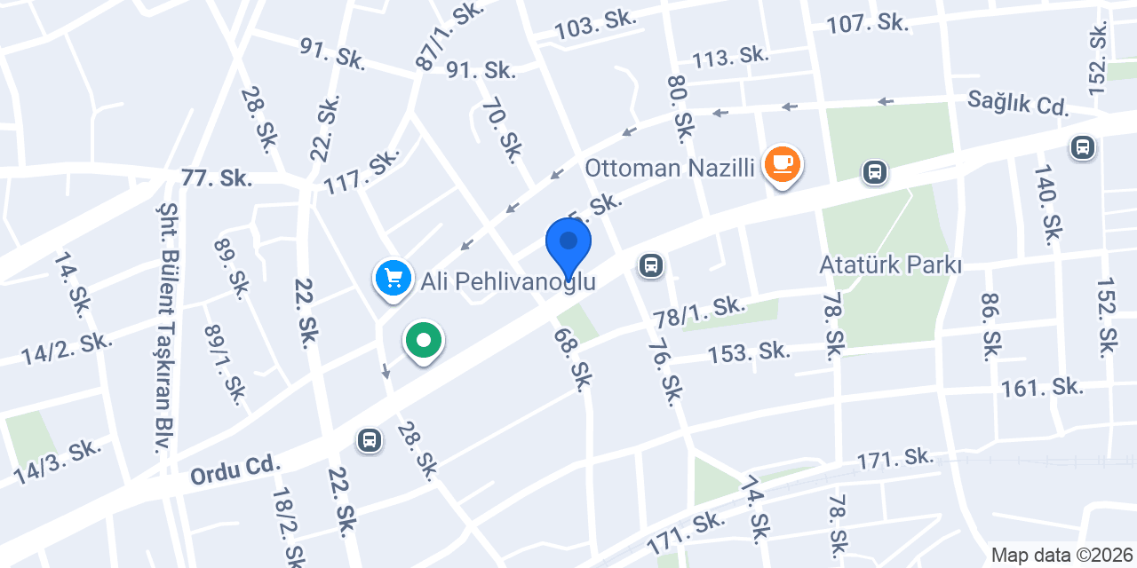 Private Beauty Studio Nazilli konumu