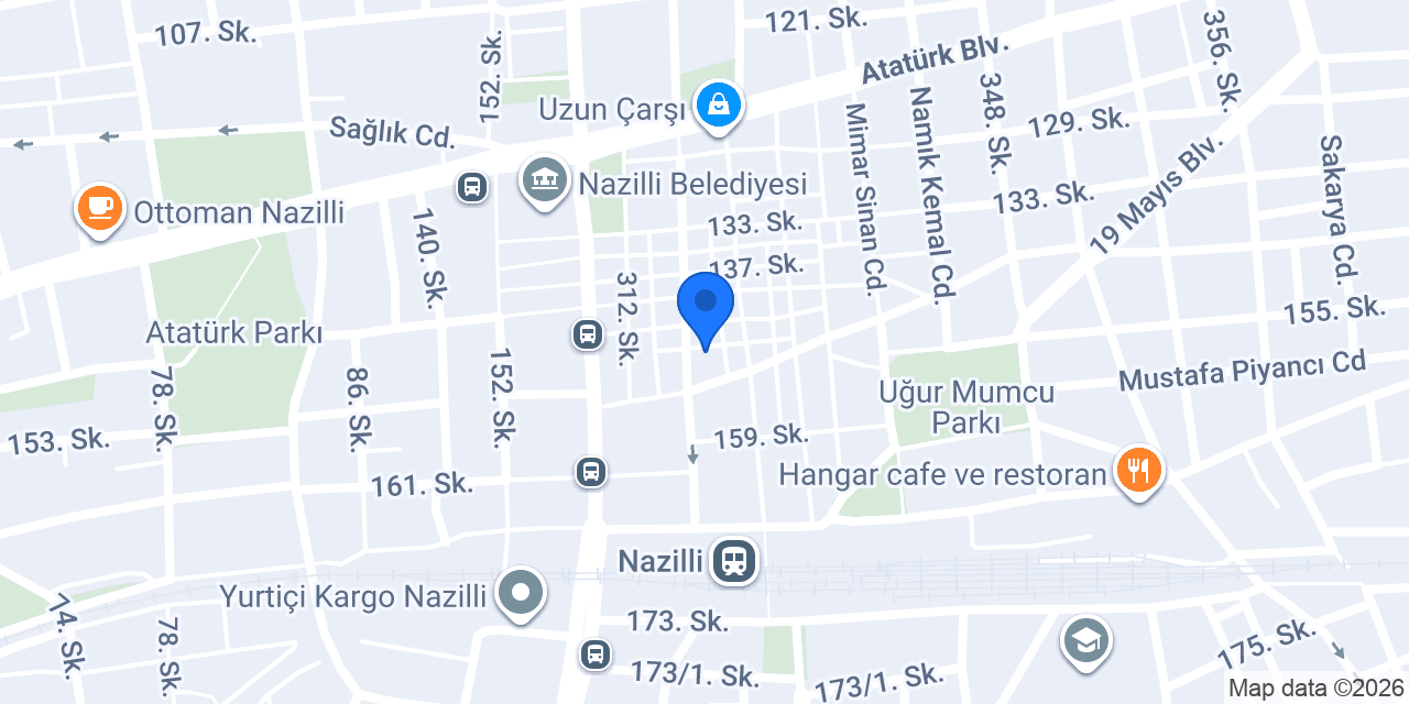 Öğrenci Evi Aperatif Salonu Nazilli konumu