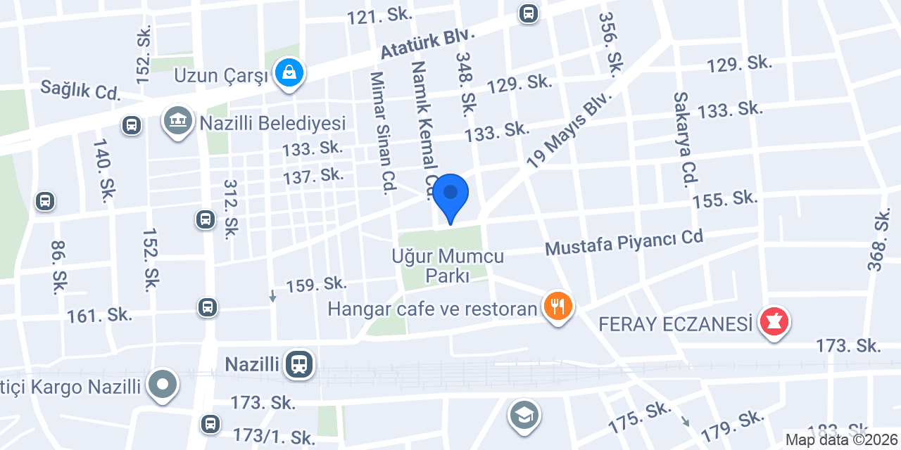7/24 KAFANA GÖRE APERATİF konumu