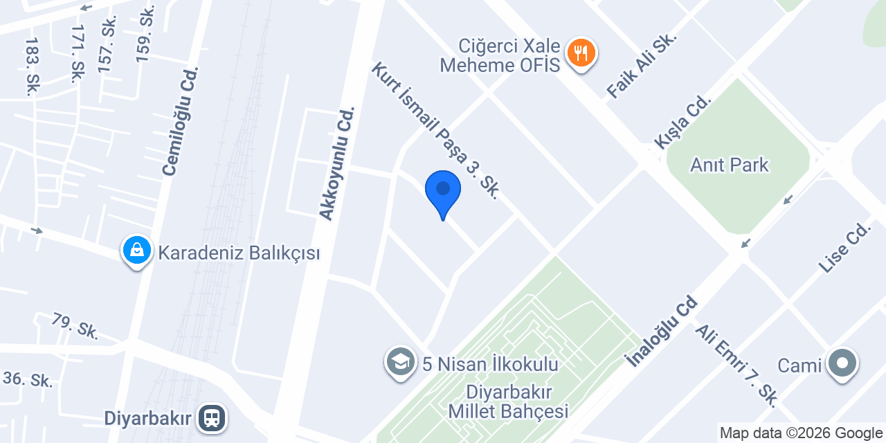 Yıldız Ortaokulu konumu