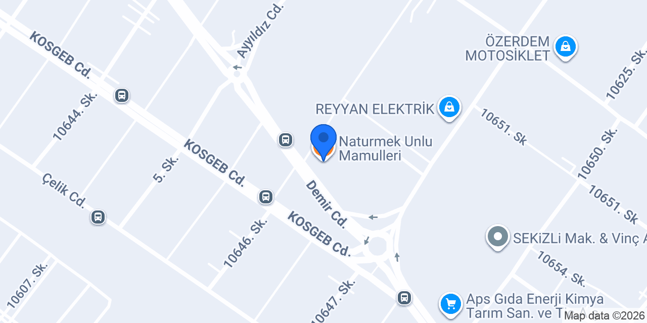 Naturmek Unlu Mamulleri konumu