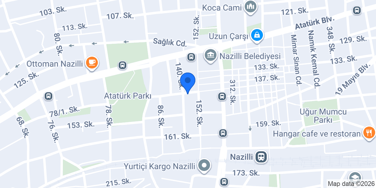 PARK EMLAK NAZİLLİ konumu
