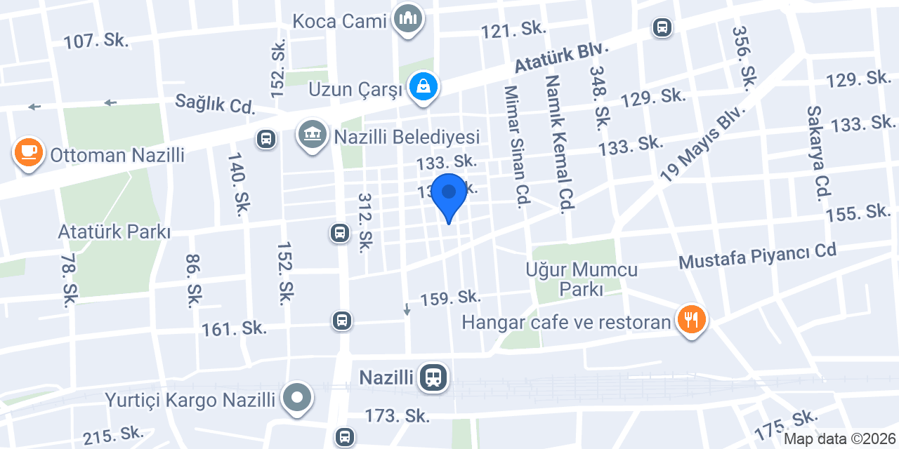Kuaför Özay konumu