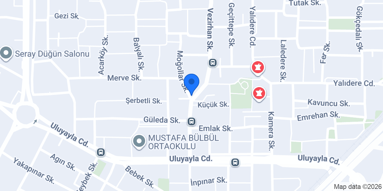 Meşhur Can Döner konumu