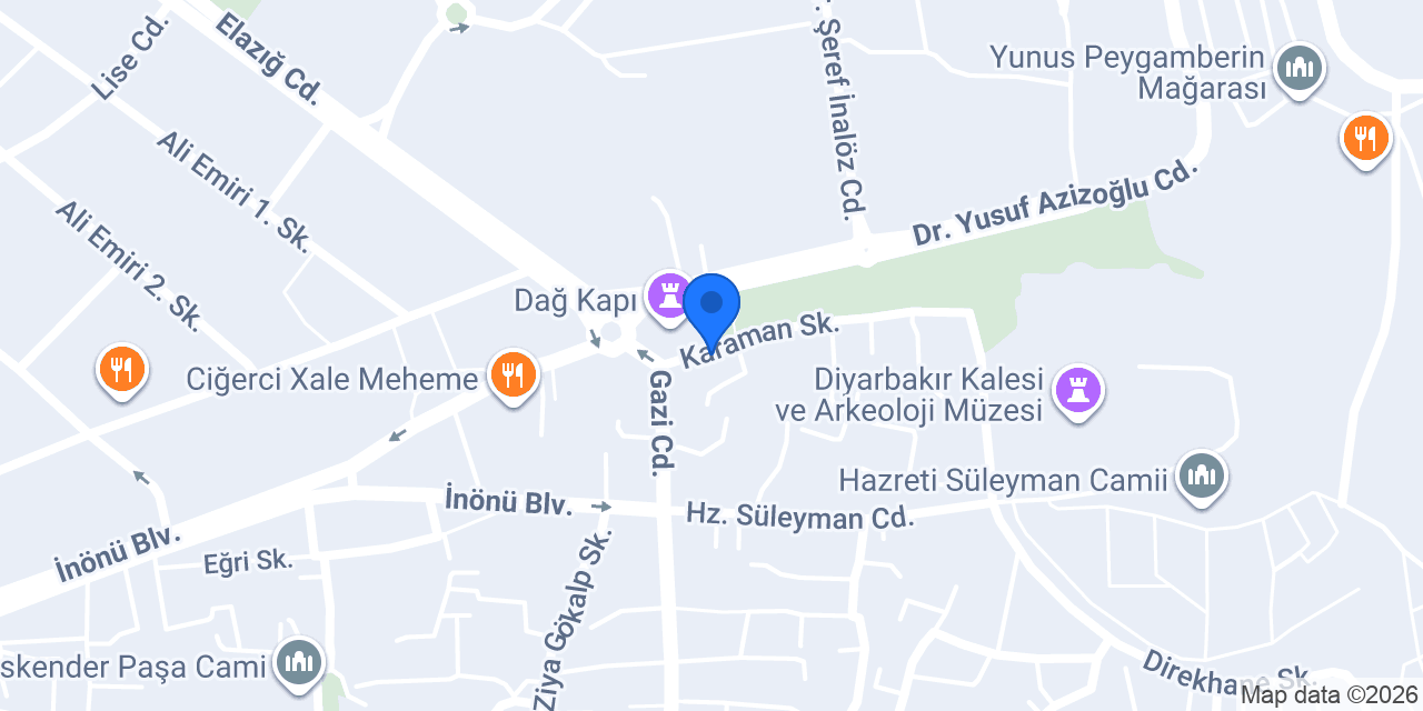 A İŞİTME MERKEZİ konumu