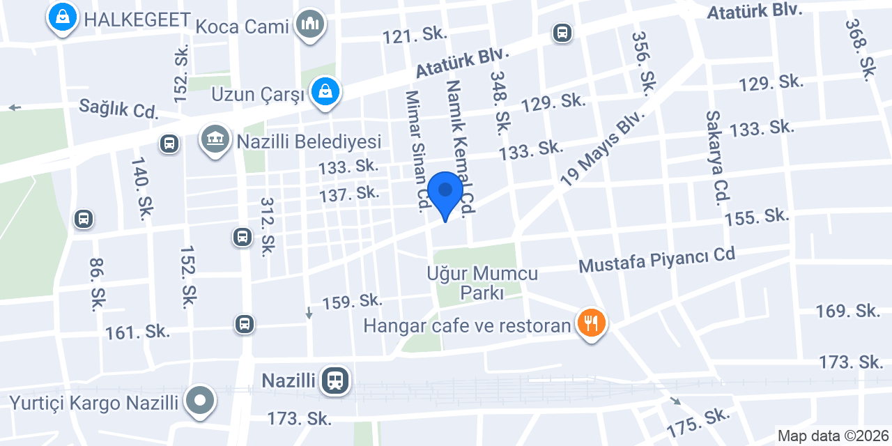 Nazilli Evren Özel Güvenlik Okulu konumu