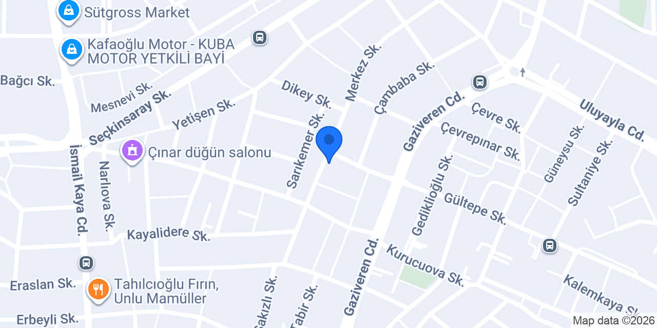 Turkcell Iletişim Merkezi konumu