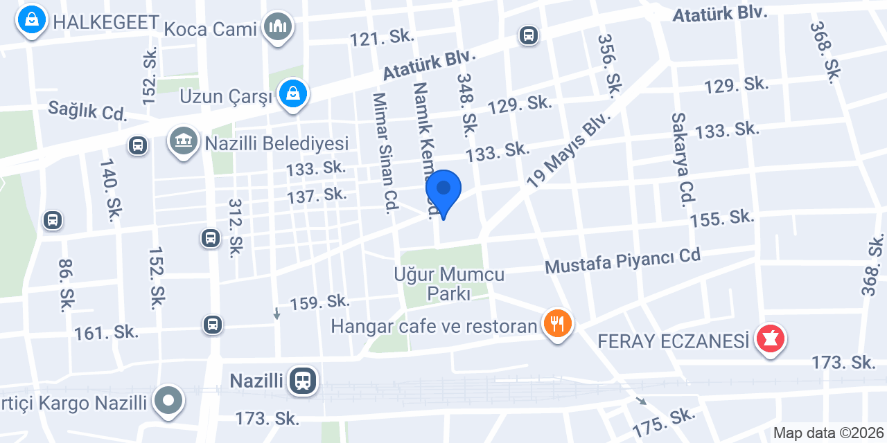 Yeniay Petshop konumu