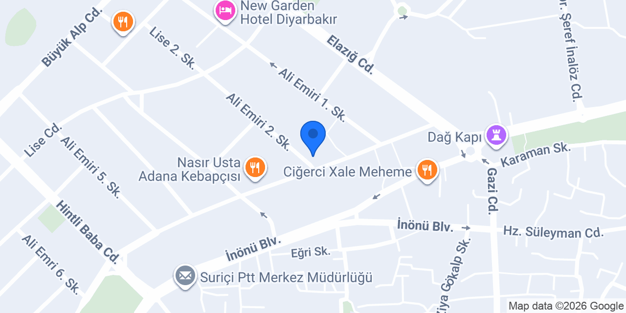 Buse Döner Salonu konumu