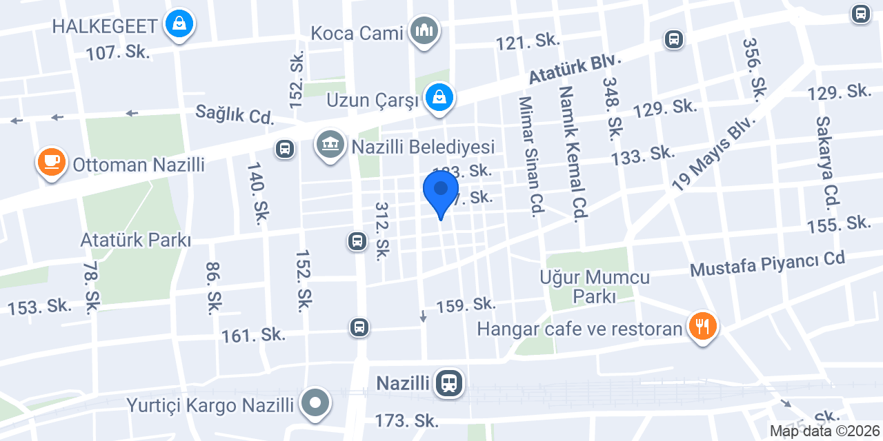 Pizza Dünyası Nazilli AYDIN konumu