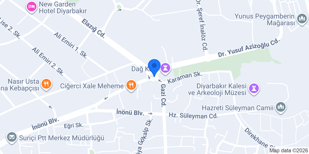 Dagkapi taksi konumu