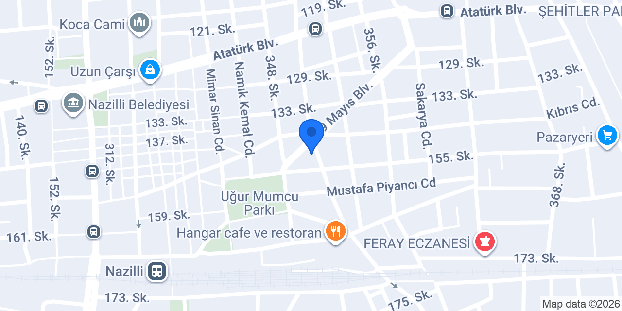 AVUKAT ERDAL HALİS HUKUK BÜROSU konumu