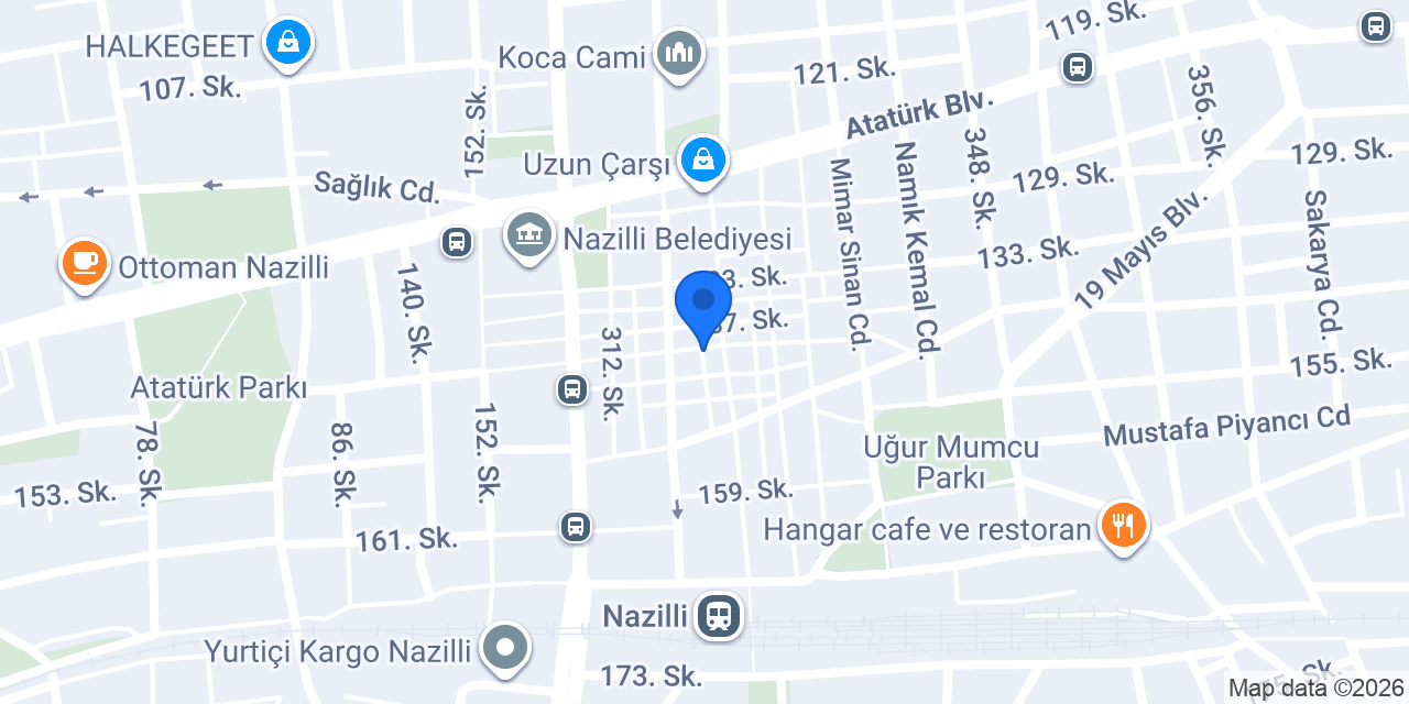 Aysun Moda Evi konumu