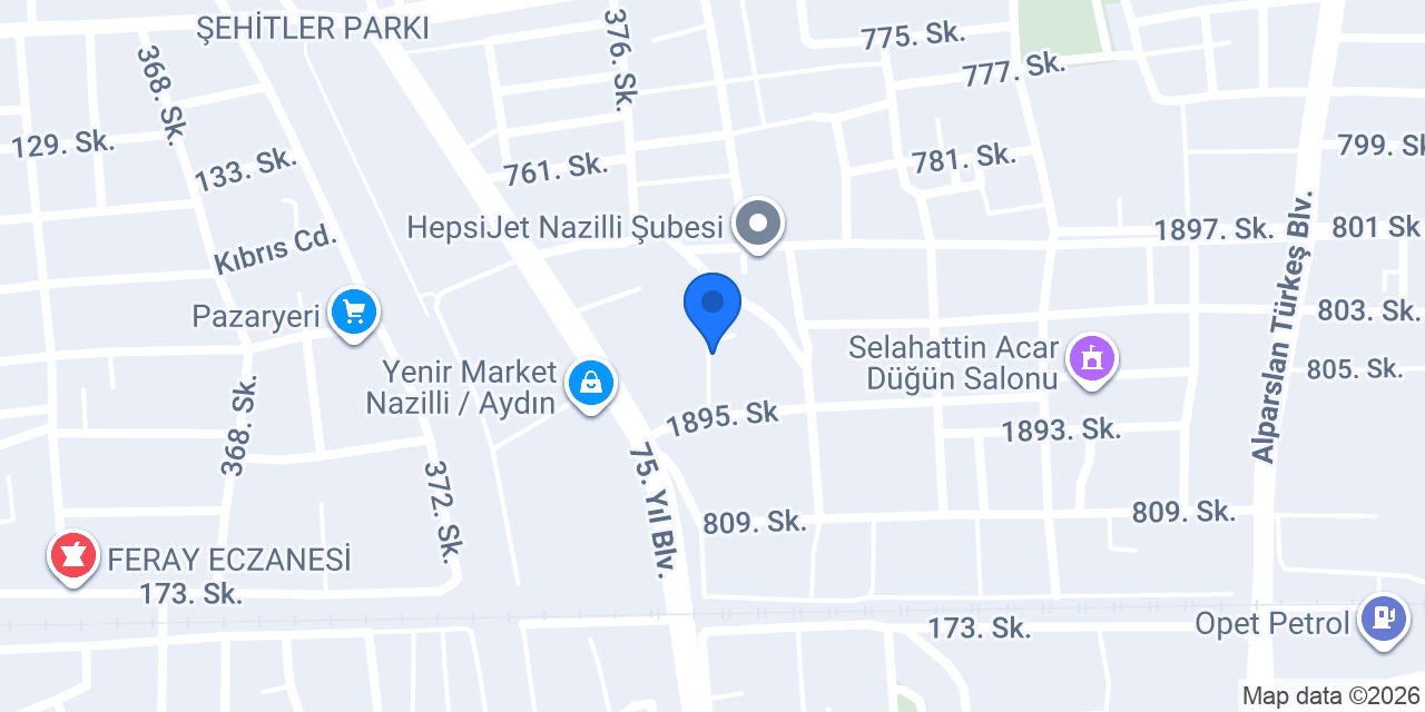 ÇINAR YAPI konumu