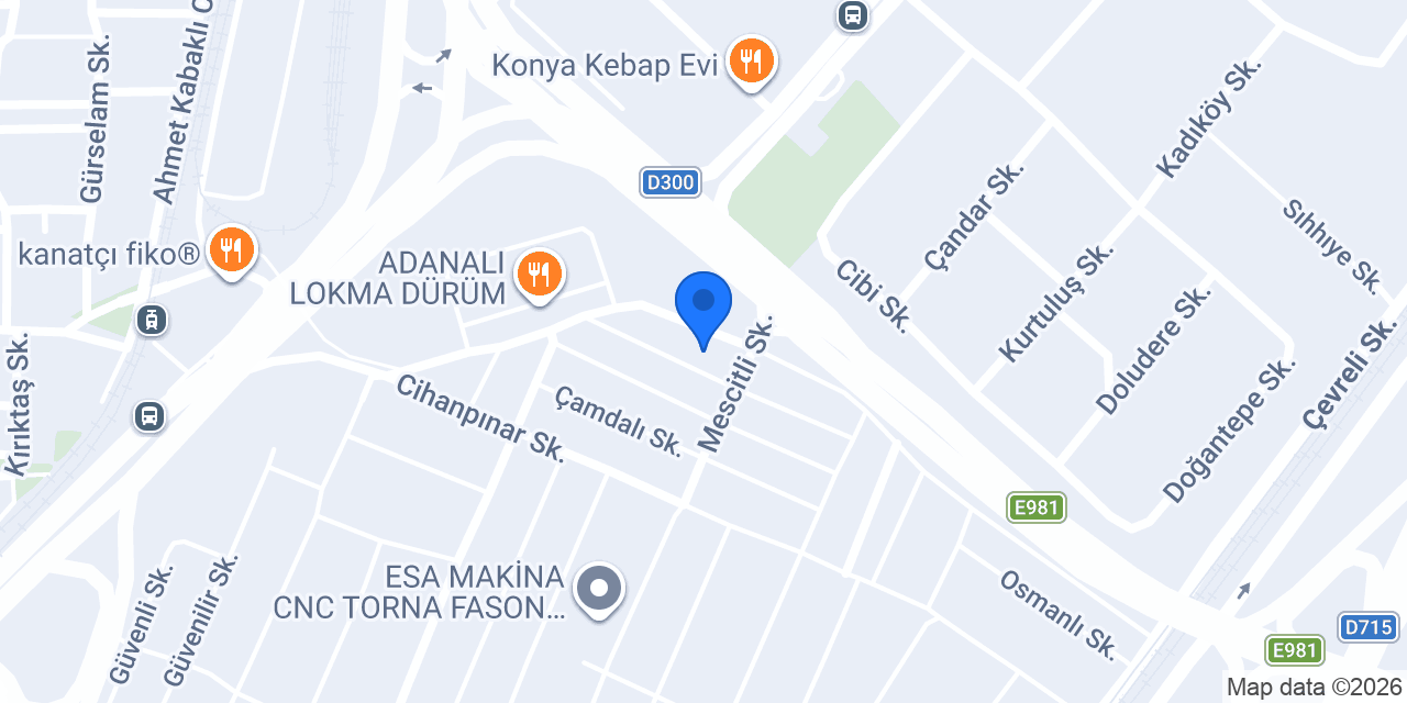 Ndesign Konya | Köseoğlu Mobilya konumu