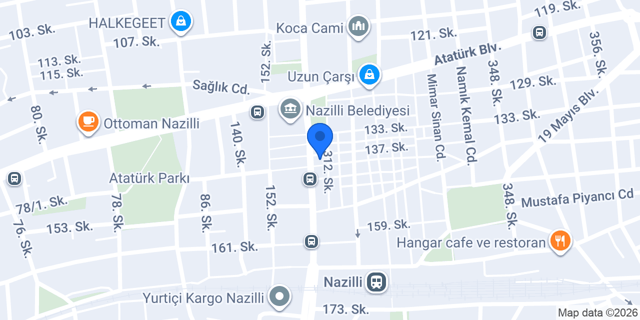 Gazikitabevinazilli konumu