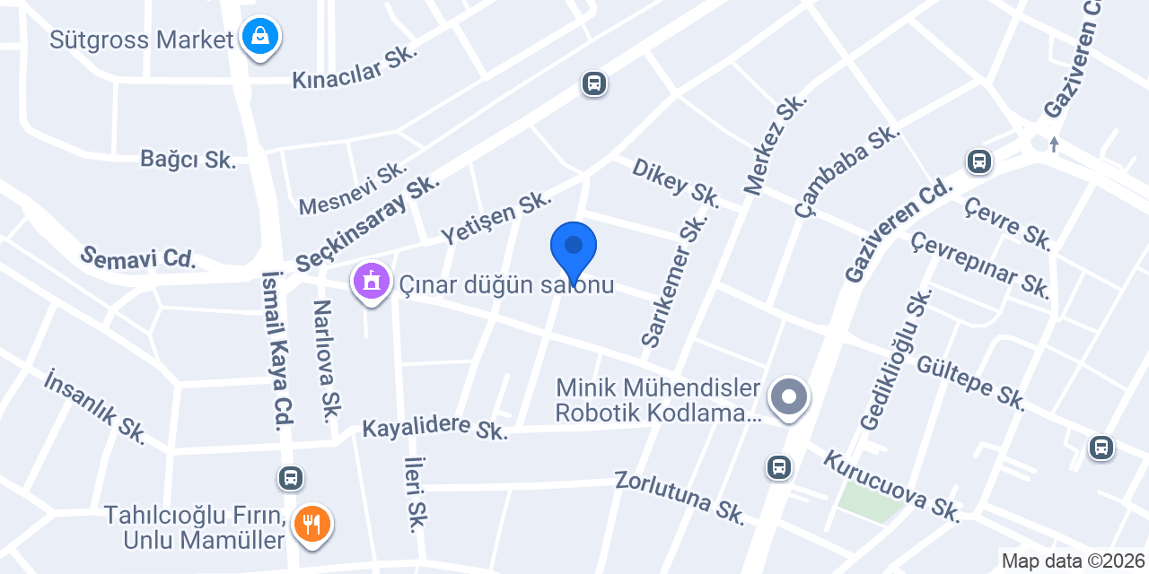 Sude Kitap Kirtasiye konumu