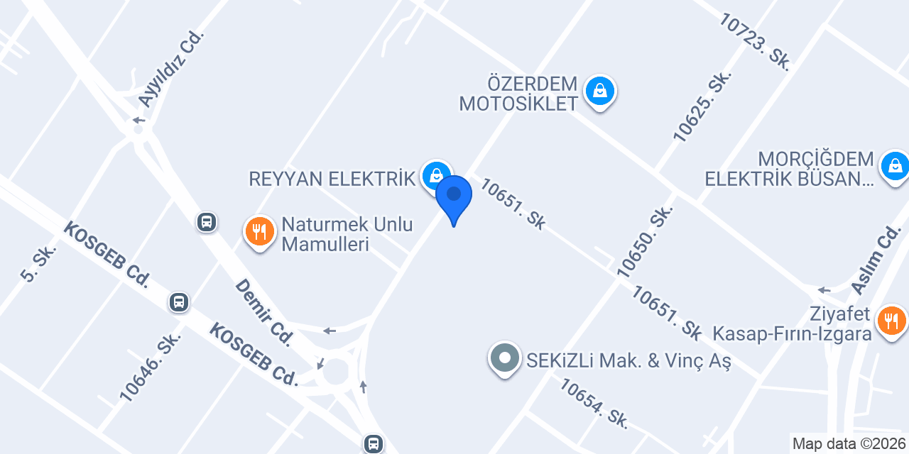 Uyar Hidrolik konumu