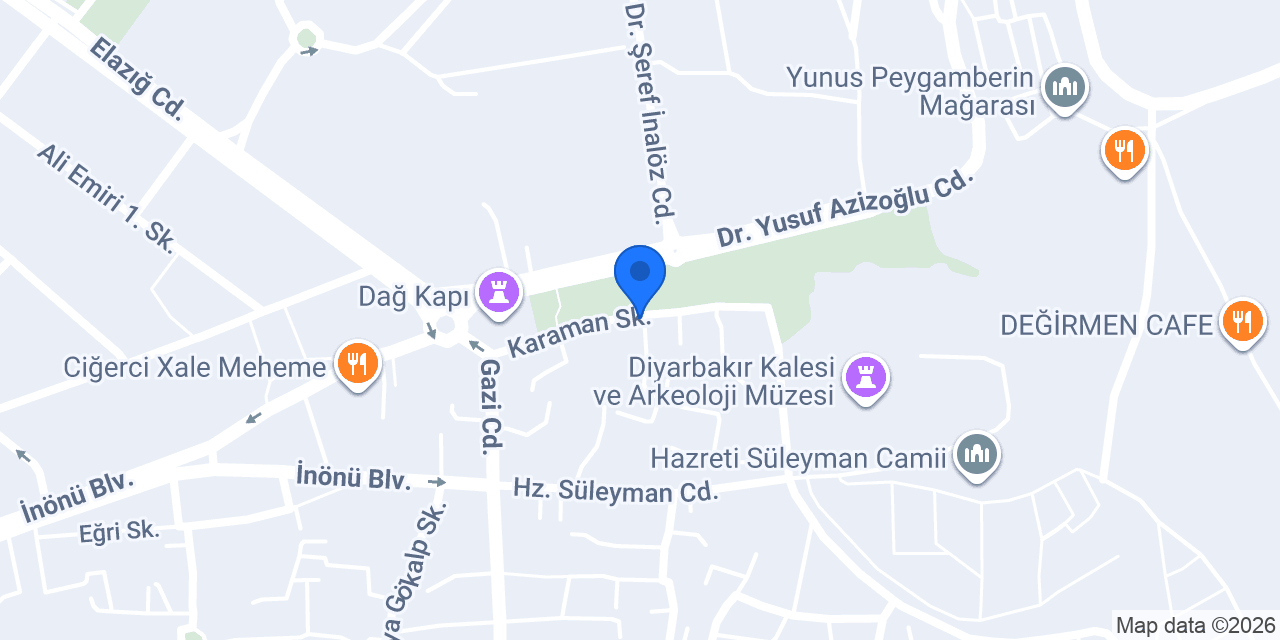 ECE MANTI GöZLEME konumu