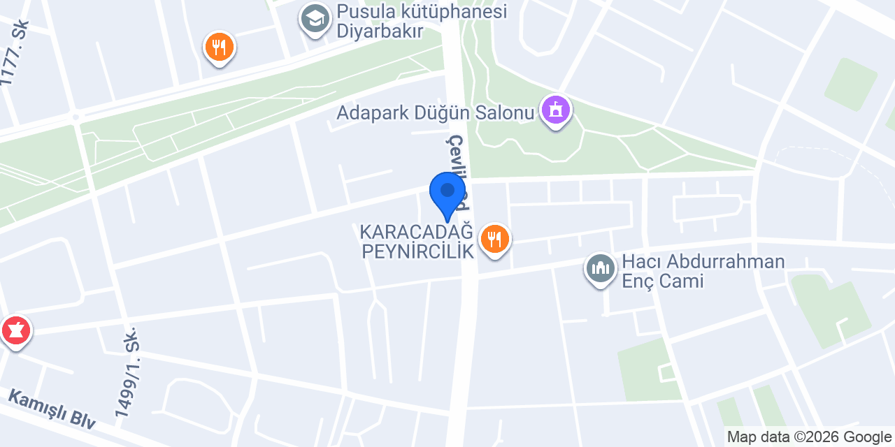 Kuaför Aziz Erdem konumu