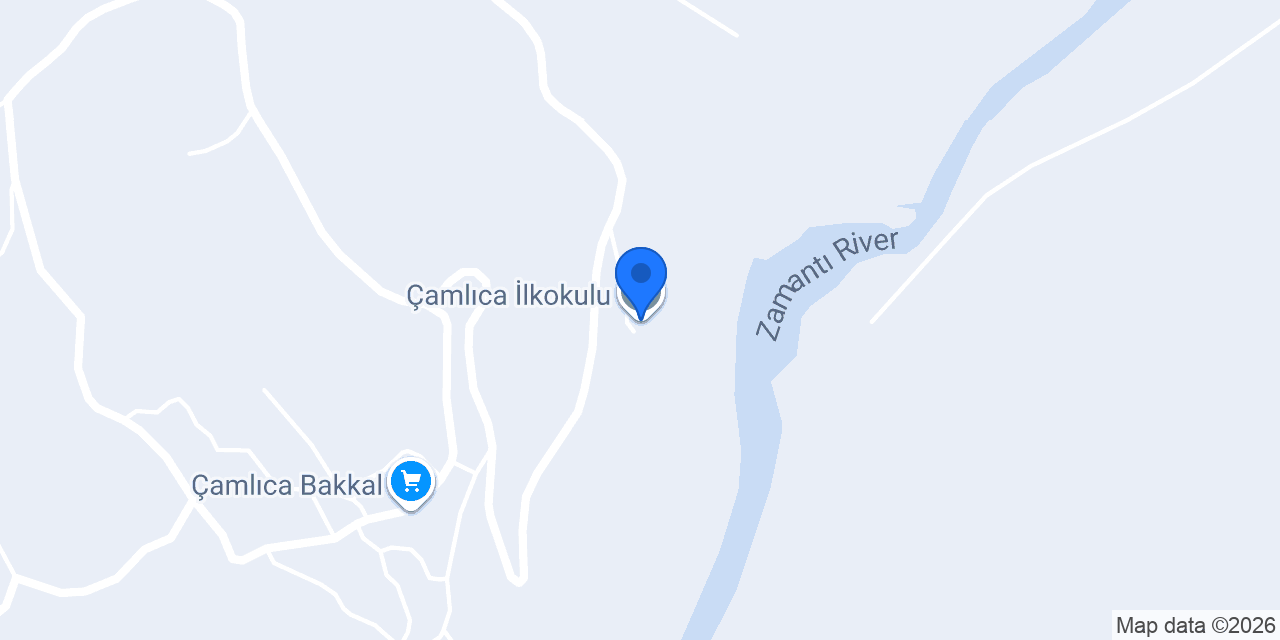 Çamlıca İlkokulu konumu
